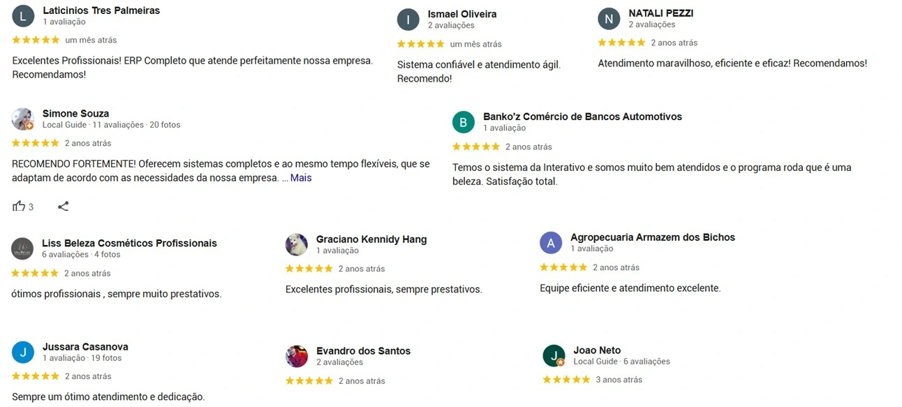depoimentos